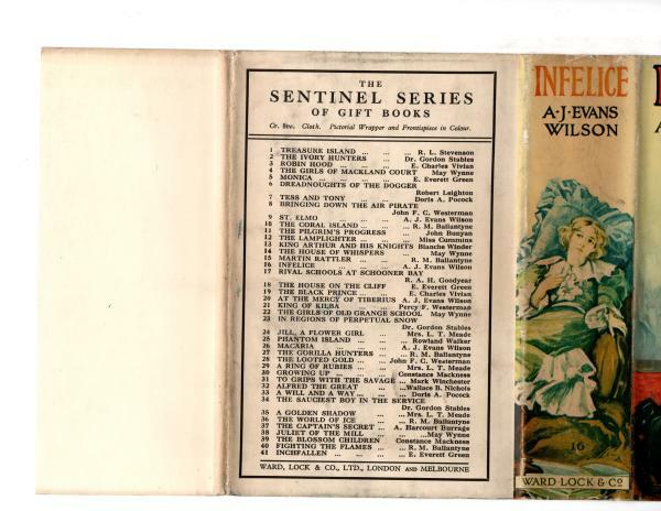 Infelice by Augusta J. Evans Wilson (Ward Lock File Copy)