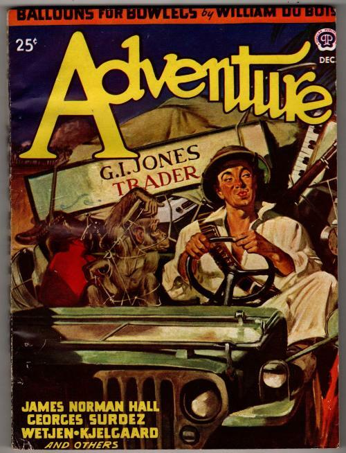 Adventure Dec 1946 Pulp DeSoto Cvr; Georges Surdez; William Du Bois