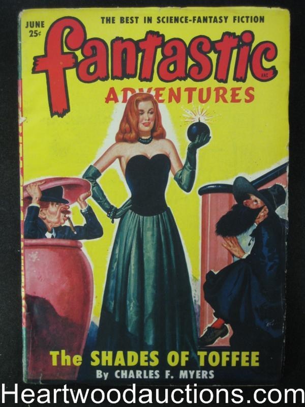 Fantastic Adventures June 1950 Shades of Toffee