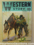 "Western Story" November 2 1940 Luke Short, H.W. Scott, Harry Sinclair Drago