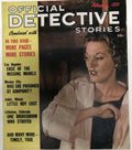 Official Detective Stories February 1959 Bad Girl Cover