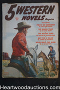 5 Western Novels Dec 1952 Ed Earl Repp