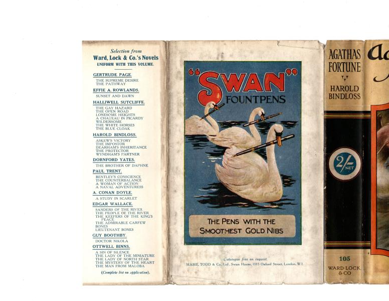 Agatha's Fortune by Harold Bindloss (File Copy)