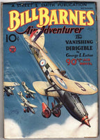 Bill Barnes Air Adventurer Sep 1934 Frank Tinsley Aviation hero Cover