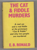 The Cat and Fiddle Murders by E. B. Ronald (First UK Edition)