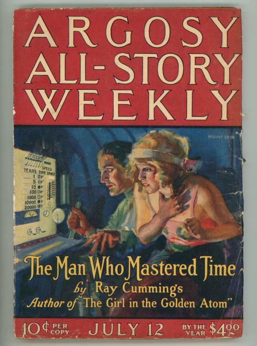 Argosy Jul 12 1924 Classic Sci-Fi Cover