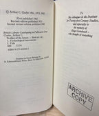 Profiles of the Future by Arthur C. Clarke (Second Revised Edition)