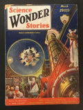 Science Wonder Stories Mar 1930 Frank R. Paul Cvr;