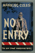 No Entry by Manning Coles (First Edition)