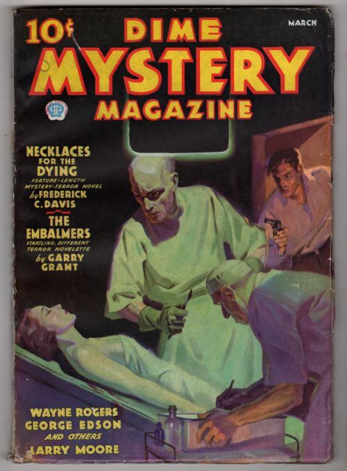 Dime Mystery Magazine Mar 1936 Lovell Mad Scientist/GG Cvr - Pulp