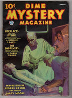 Dime Mystery Magazine Mar 1936 Lovell Mad Scientist/GG Cvr - Pulp