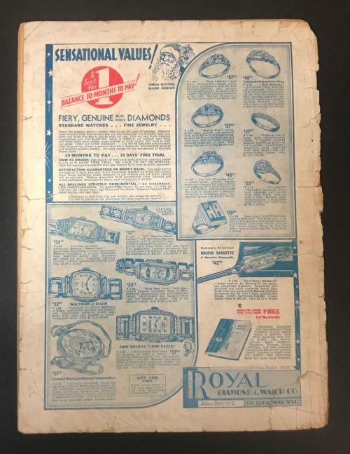 Amazing Stories Dec 1931; Paul H. Lovering "The Inevitable Conflict"