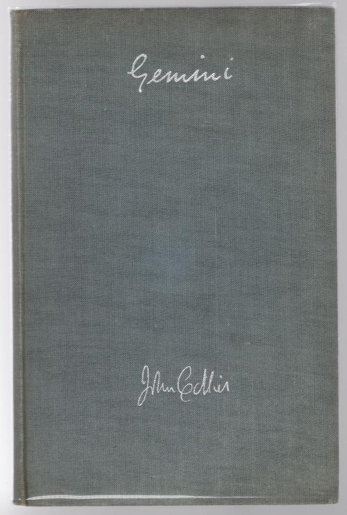 Gemini: Poems by John Collier (Private Press) Erle Korshak's Copy