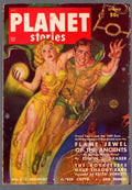 Planet Stories Spring 1950 Ray Bradbury by Forever and the Earth GGA - Pulp