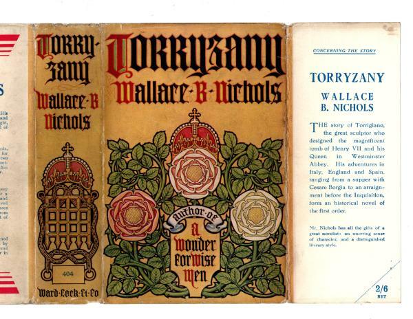 Torryzany by Wallace B. Nichols (First Edition) File Copy
