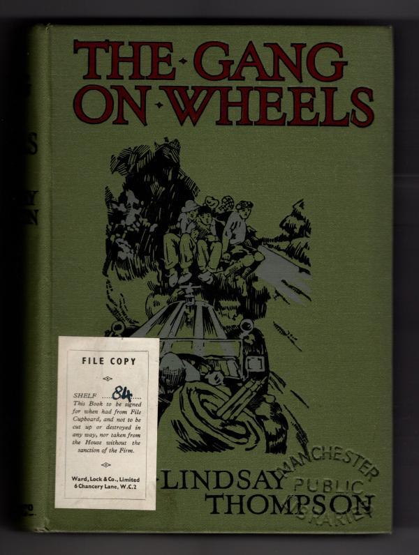 The Gang on Wheels by D. Lindsay Thompson Vintage Auto cover