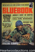 Blue Book Feb 1966 Jim Brown football article, WWII - High Grade- NAPA