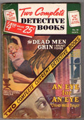 Two Complete Detective Books Sep 1946 George Gross Cvr - Pulp