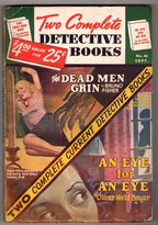 Two Complete Detective Books Sep 1946 George Gross Cvr - Pulp