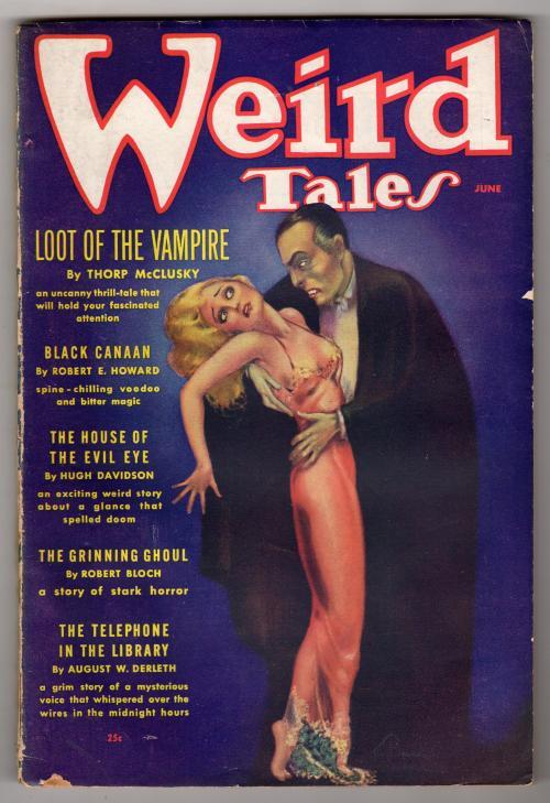Weird Tales Jun 1936 Robert E. Howard, Vampire Cvr, Williamson; - Pulp