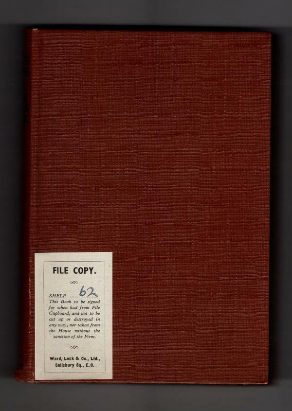 Thieves' Nights by Harry Stephen Keeler (First thus) Hubin Listed, Ward File ...