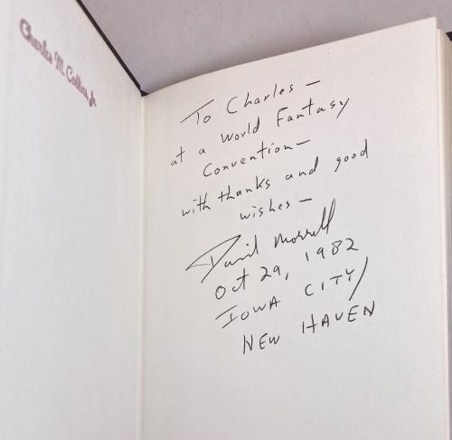 Blood Oath by David Morrell (First Edition) Signed