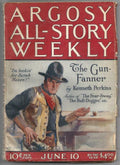 Argosy All Story Weekly June 10 1922 Modest Stein Cvr; Max Brand; J. McCulley