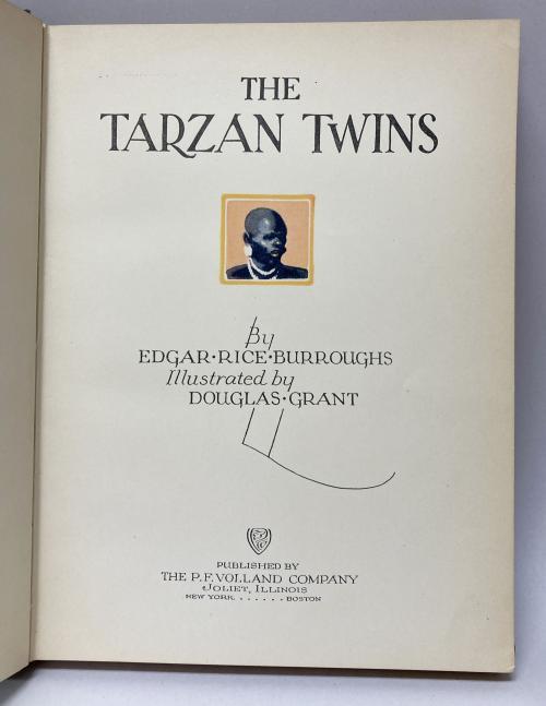 The Tarzan Twins by Edgar Rice Burroughs (Volland, Third Edition)