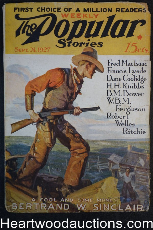 Popular Sep 24, 1927 Jerome Rozen cover Fred MacIssac