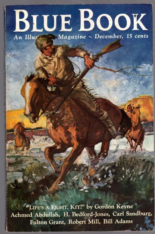 Blue Book Dec 1936  H. Bedford-Jones Abdullah - Pulp