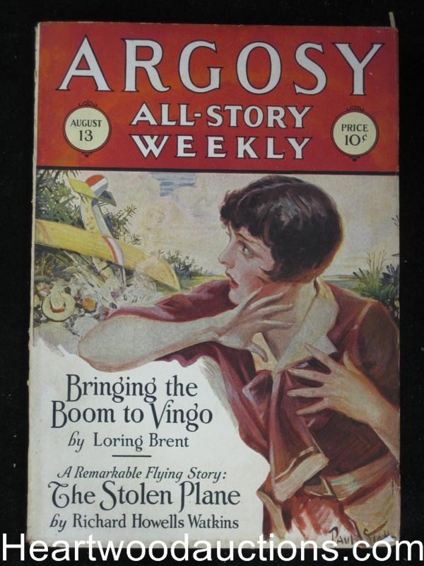 Argosy Aug  13, 1927 Loring Brent, Garrett Smith