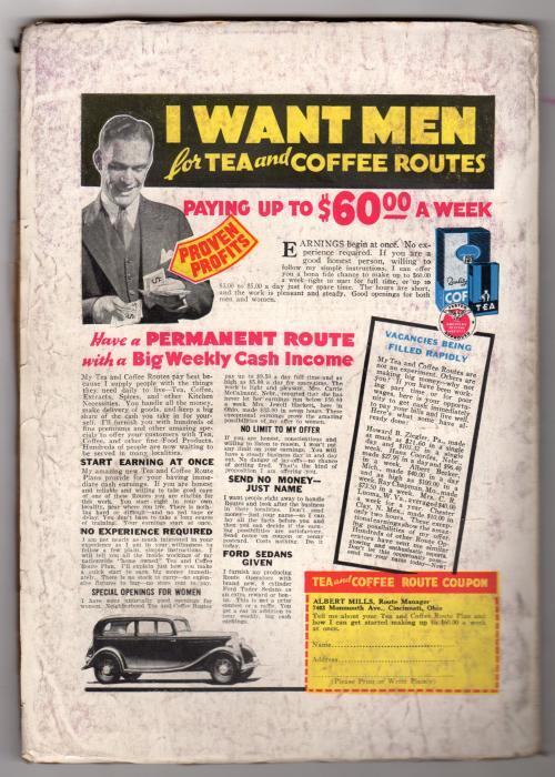 Dime Mystery Magazine Jul 1935 Baumhofer Bondage Cvr Cornell Woolrich story