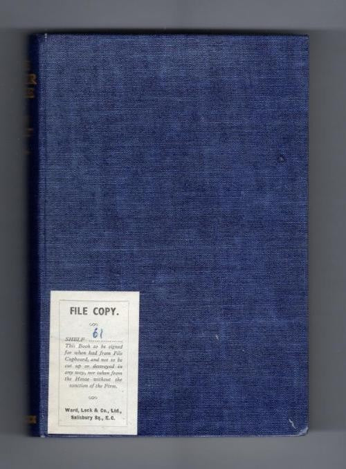 The Other Three by Ben Bolt (Ward Lock File Copy) Hubin Listed
