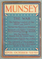Munsey Oct 1917 WWI Edition Pulp