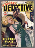 Private Detective Aug 1945 Damsel in Distress GGA Bondage - Pulp