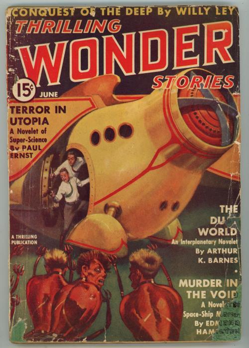 Thrilling Wonder Jun 1938 Edmond Hamilton; Paul Ernst