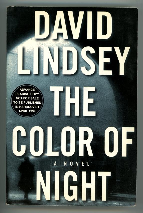 The Color of Night by David Lindsey (ARC) (SOFTCOVER)