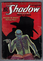 The Shadow Sep 15 1933 Skeleton cover by Rozen