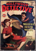 Hollywood Detective Apr 1946 assault cvr ; Robert Leslie Bellem