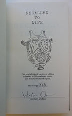 Recalled to Life: The Cycle of the Aegis (First Edition) Limited Signed #223