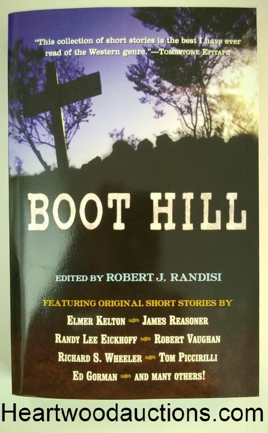BOOT HILL by Robert J. Randisi (editor) 15 Stories- High Grade