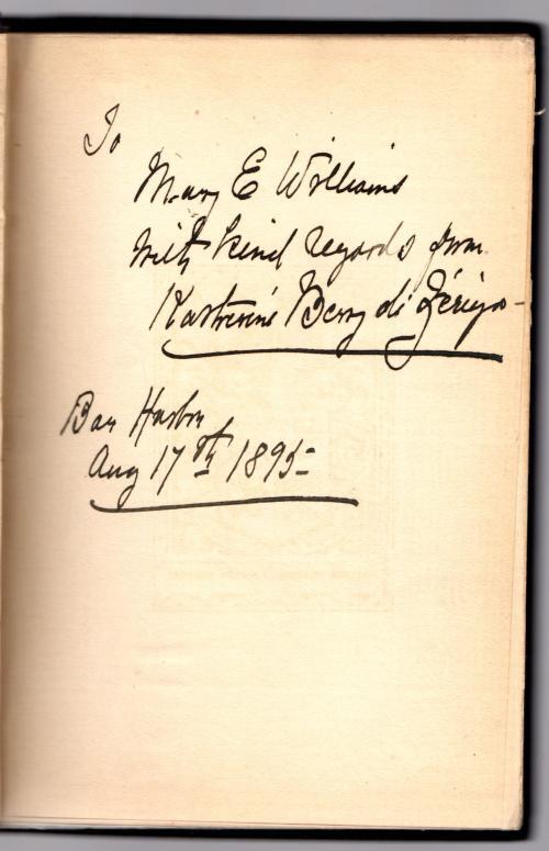 The Naiad by George Sand (First Edition) Signed