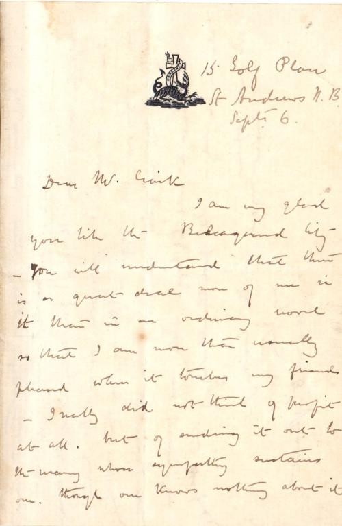 A Beleaguered City by Mrs. Oliphant (First Edition) Includes a Signed Letter