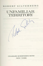 Unfamiliar Territory by Robert Silverberg Signed