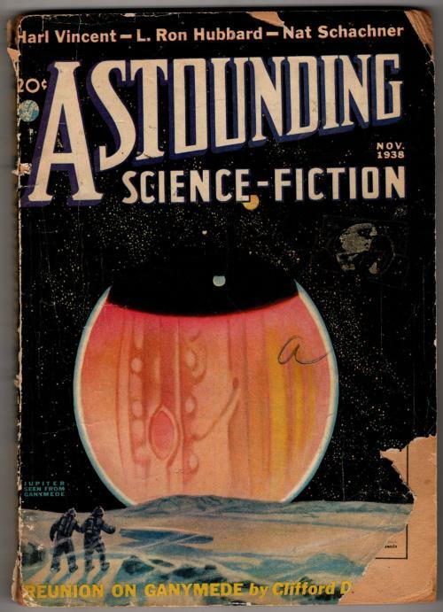 Astounding Science Fiction November 1938 H. W. Brown Cvr; L. Ron Hubbard; Bond