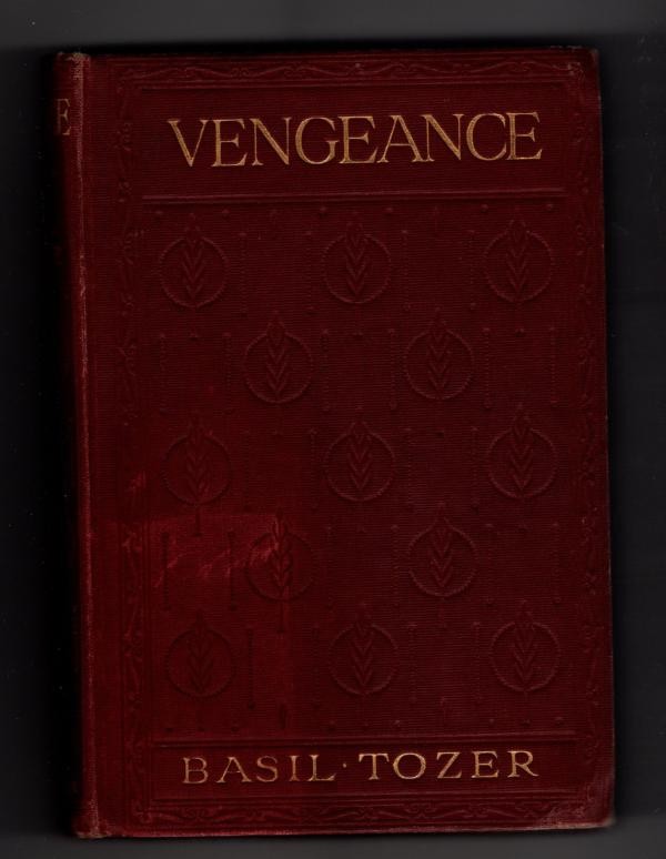 Vengeance by Basil Tozer (First Edition) Hubin Listed, File Copy