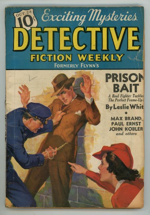 Detective Fiction Weekly" October 24 1936 Max Brand; Paul Ernst