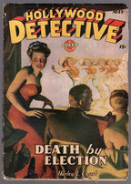 Hollywood Detective May 1944 GGA Cover; Robert Leslie Bellem - Pulp