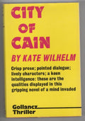 City of Cain by Kate Wilhelm (First UK Edition) Publisher's File Copy