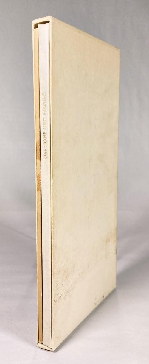 Das Hohe Lied Salomo / The Song of Solomon (Facsimile of  Cranach Presse 1931)